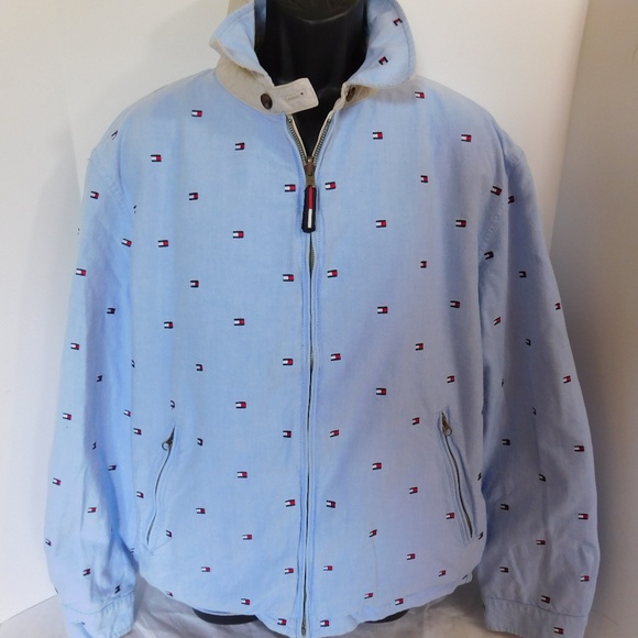 VINTAGE TOMMY HILFIGER REVERSIBLE JACKET